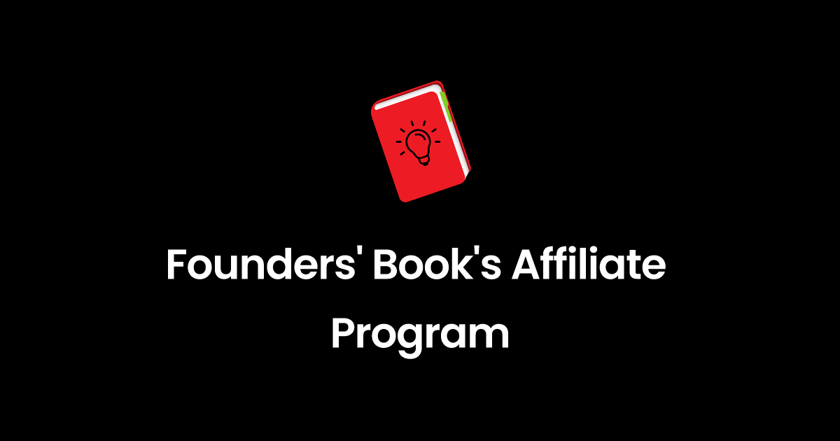 Founders' Book's Affiliate Program
